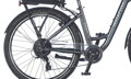 Elektro bicykel Author Elan šedý 2018