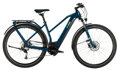 Elektro bicykel Cube Kathmandu Hybrid One 500 trapeze blue 2020