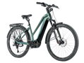 Elektro bicykel Leader Fox Dixon Lady oceľovozelený 2024