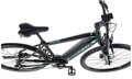 Elektro bicykel Leader Fox Exeter čierny zelený 2020