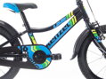 Bicykel Kenzel Lime 16 black-blue