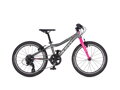 Bicykel Author Record 20 strieborný-ružový 2026