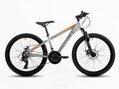 Bicykel Romet Rambler Dirt 24 strieborný-oranžový