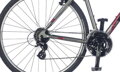 Bicykel Author Horizon strieborný-červený 2017