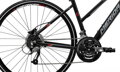 Bicykel Merida Crossway 40-D Lady čierny 2018
