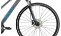 Bicykel Merida Crossway 40-D Lady tmavostrieborný 2019