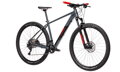 Bicykel Cube Attention grey-red 2021