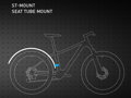Blatníky Cube Acid 65 MTB-29 ST-mount