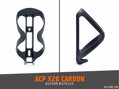 Košík na fľašu Author ACP-X28 carbon čierny