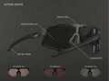 Okuliare Author Zephyr Polarized 30.5 matné šedé