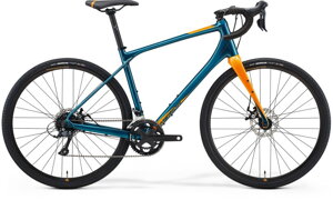 Bicykel Merida Silex 200 teal modrý 2021
