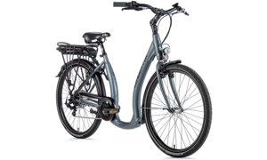 Elektro bicykel Leader Fox Holand sivý 2020