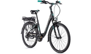 Elektro bicykel Leader Fox Latona čierny 2020