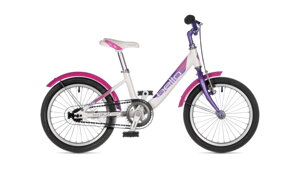 Bicykel Author Bello 16 biely-ružový 2021