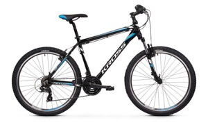 Bicykel Kross Hexagon 1.0 čierny-modrý 2021