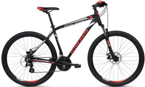 Bicykel Kross Hexagon 3.0 čierny-červený 2021