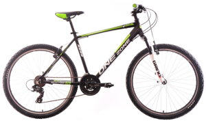 Bicykel Onezone Buxter čierny-zelený
