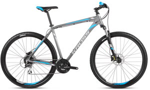 Bicykel Kross Hexagon 5.0 sivý-modrý 2021