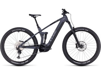 Elektro bicykel Cube Stereo Hybrid 140 HPC Race 750 grey-chrome 2023