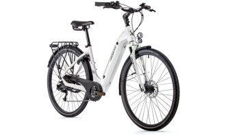 Elektro bicykel Leader Fox Induktora biely 2022