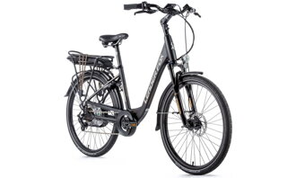 Elektro bicykel Leader Fox Lotus čierny 2020