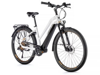 Elektro bicykel Leader Fox Lucas Lady biely 2023