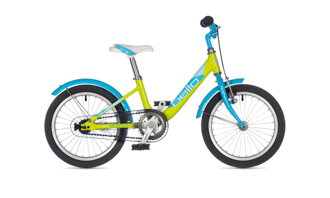 Bicykel Author Bello 16 zeleny-modrý 2023