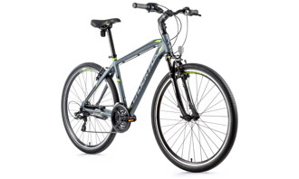 Bicykel Leader Fox Away šedý-zelený 2021