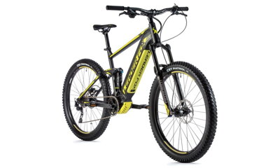 Elektro bicykel Leader Fox Acron 27 čierny žltý 2020