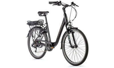 Elektro bicykel Leader Fox Latona čierny 2022