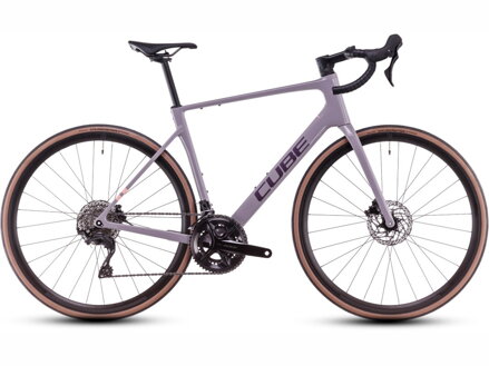 Bicykel Cube Attain C:62 Race plumgrey 2025