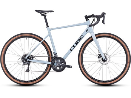 Bicykel Cube Nuroad skygrey-black 2023