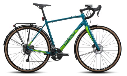 Bicykel Ghost Road Rage Base EQ blue-green 2022