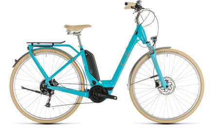 Elektro bicykel Cube Elly Ride Hybrid 500 aqua 2019