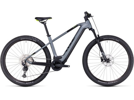 Elektro bicykel Cube Reaction Hybrid Pro 625 flashgrey-green 2024
