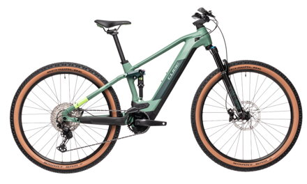 Elektro bicykel Cube Stereo Hybrid 120 Race 625 green 2021