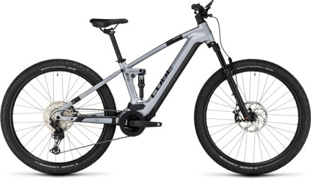 Elektro bicykel Cube Stereo Hybrid 120 Race 750 polarsilver-black 2024