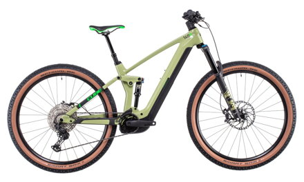 Elektro bicykel Cube Stereo Hybrid 140 HPC SL 750 29 green-flashgreen 2022