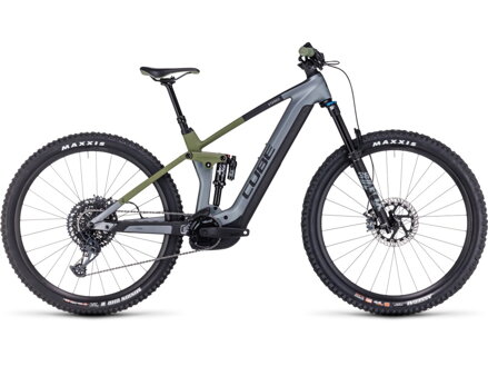 Elektro bicykel Cube Stereo Hybrid 140 HPC TM 750 flashgrey 2023