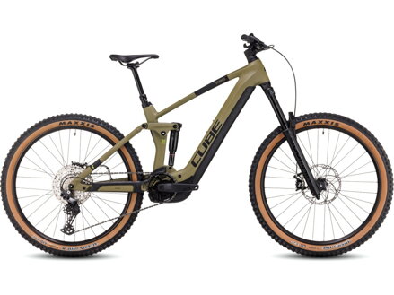 Elektro bicykel Cube Stereo Hybrid 160 HPC Race 750 olive 2024