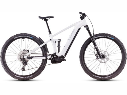 Elektro bicykel Cube Stereo Hybrid One44 EXC 800 metallicwhite 2025