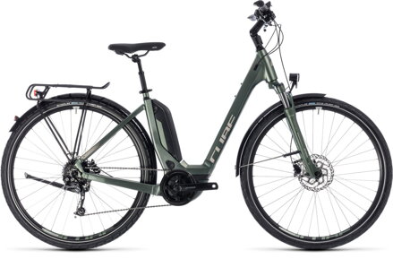 Elektro bicykel Cube Touring Hybrid One 400 easy frostgreen 2018
