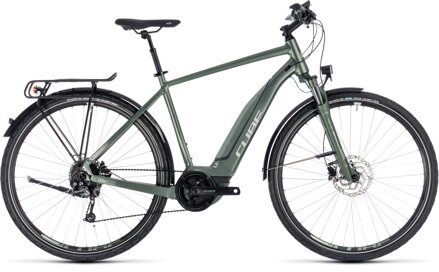 Elektro bicykel Cube Touring Hybrid One 400 frostgreen 2018
