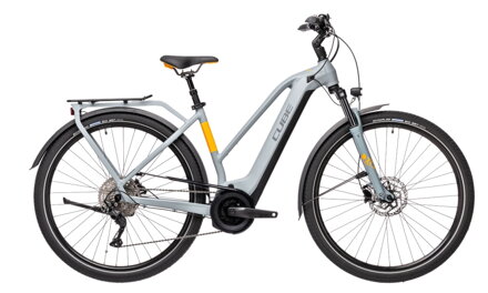 Elektro bicykel Cube Touring Hybrid Pro 625 trapeze grey 2021