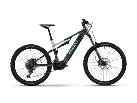 Elektro bicykel Ghost E-ASX Universal black-grey 2025