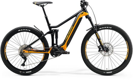 Elektro bicykel Merida eOne-Forty 400 čierny-oranžový 2023