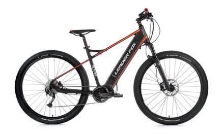 Elektro bicykel Leader Fox Altar 29 čierny-oranžový 2019