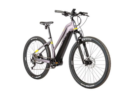 Elektro bicykel Leader Fox Awalon Lady 29 sivý-žltý 2023