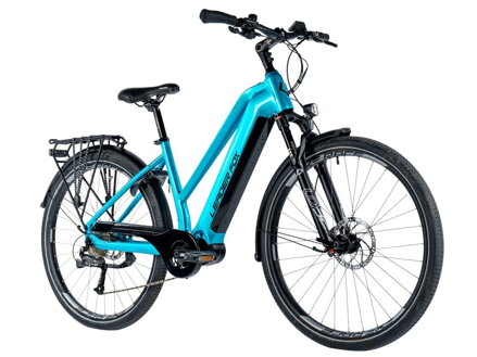 Elektro bicykel Leader Fox Denver Lady modrý 2024