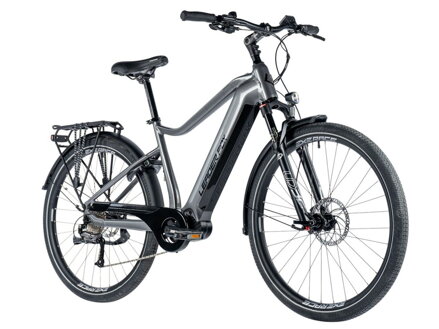 Elektro bicykel Leader Fox Denver strieborný 2024